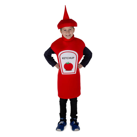 Ketchup Bottle Costume - Kids