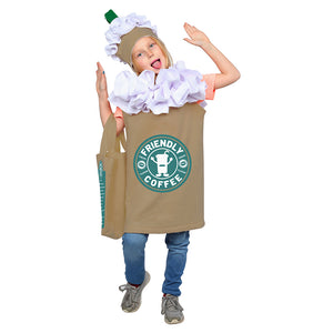 Frappuccino Coffee Costume - Kids