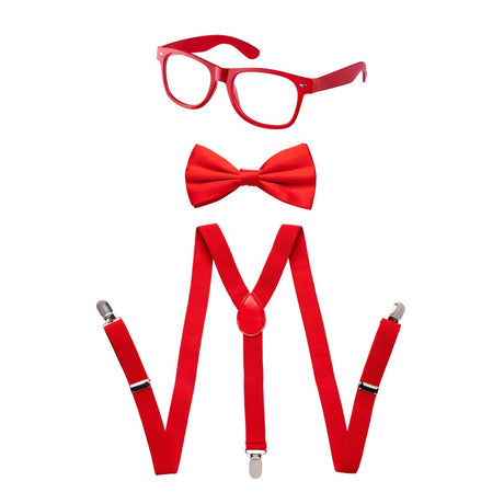 Suspenders, Bowtie and Sunglasses Set - Toddlers