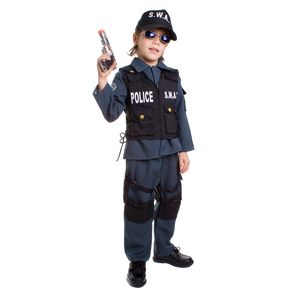 S.W.A.T. Police Officer Costume - Kids