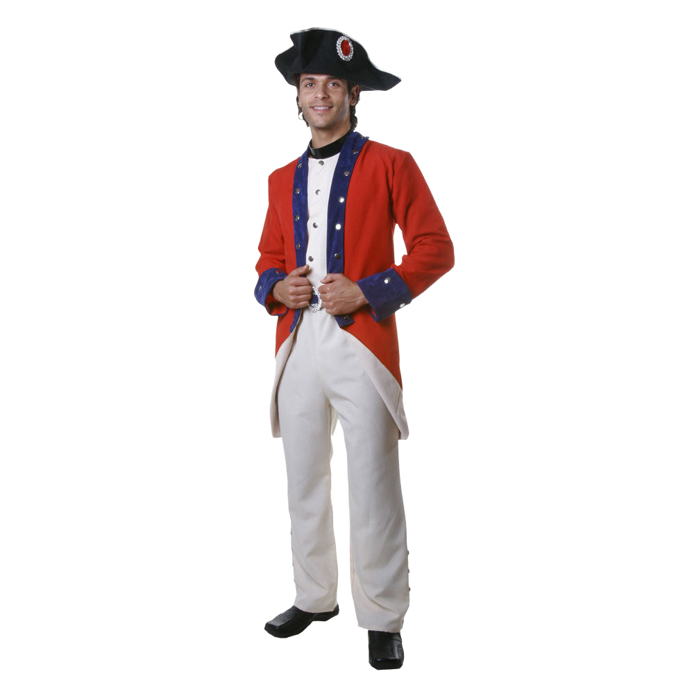 Colonial Soldier Costume - Adults