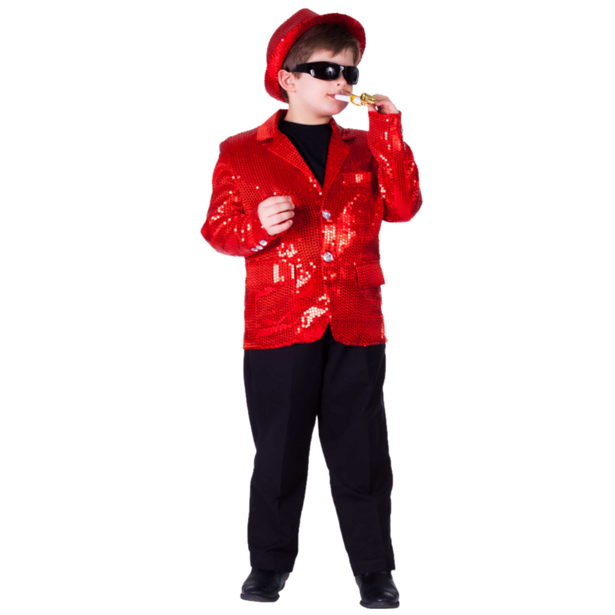 Red Sequin Jacket - Kids