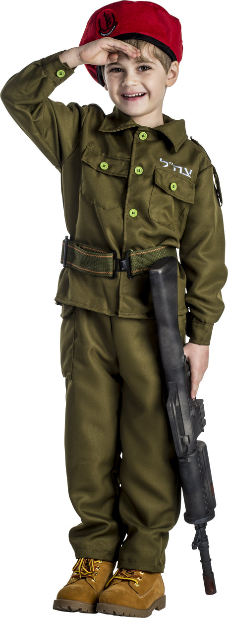 Israeli Soldier Costume - Kids