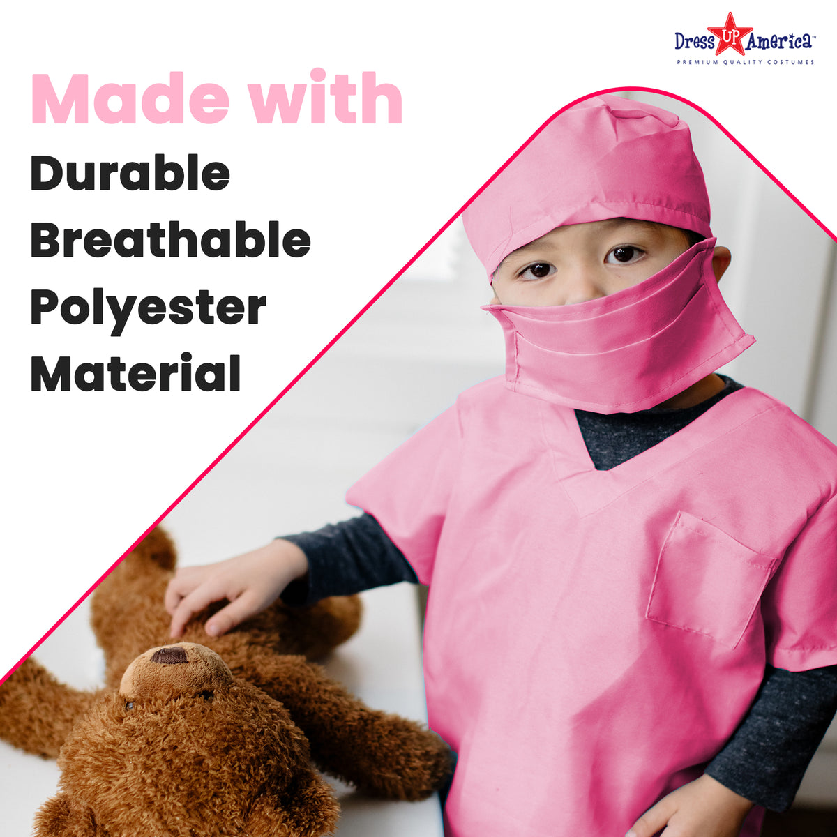 Nurse Costume Pink - Kids