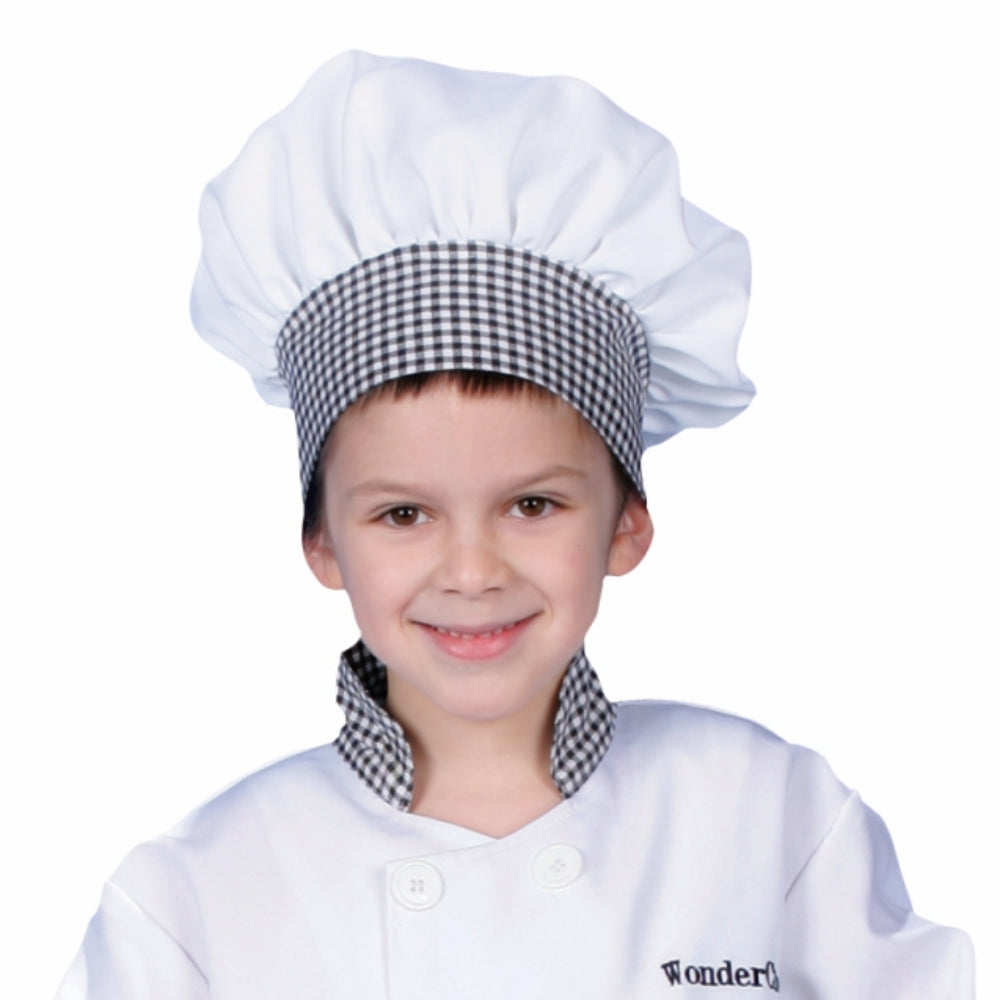 Gingham Chef Hat - Kids