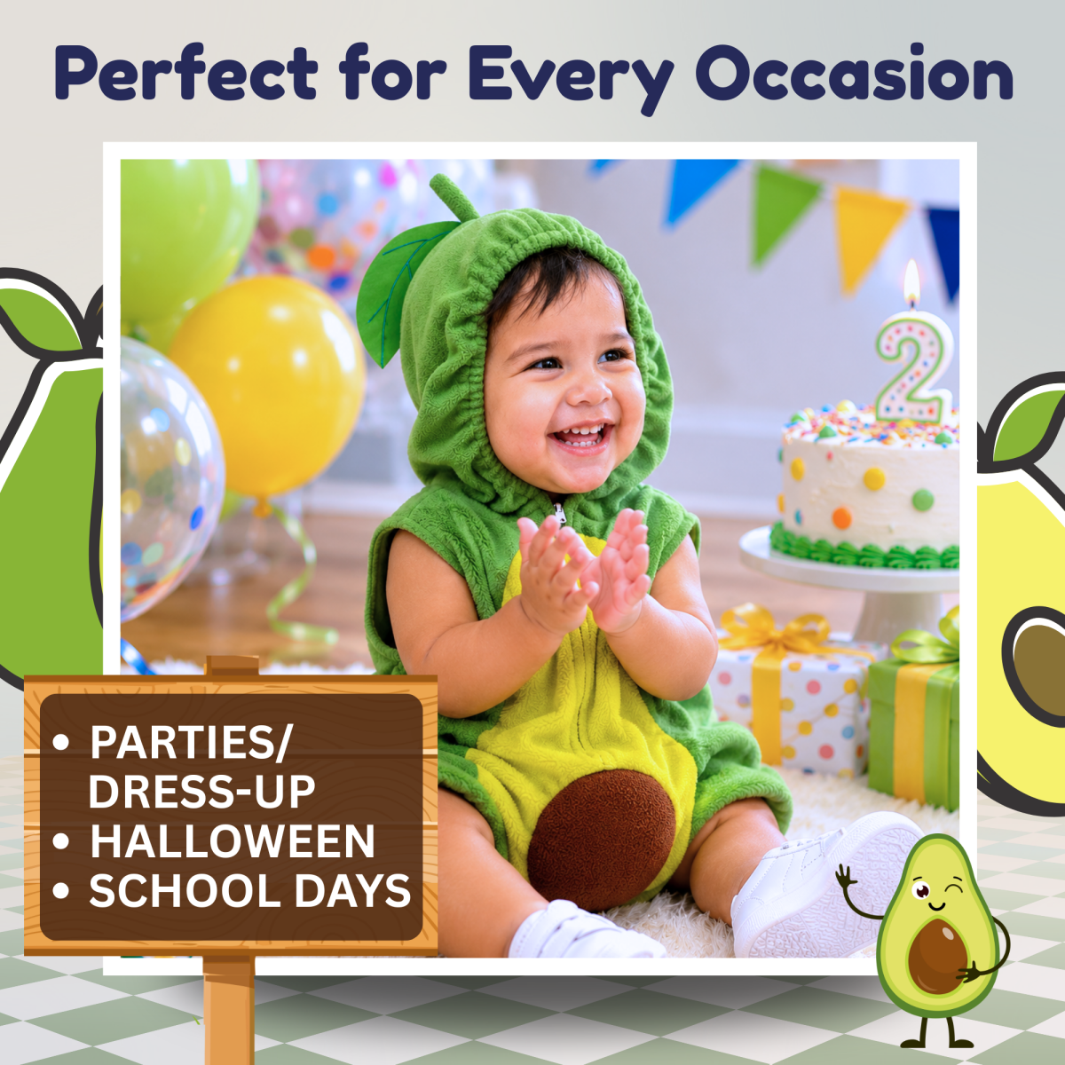 Avocado Costume - Babies