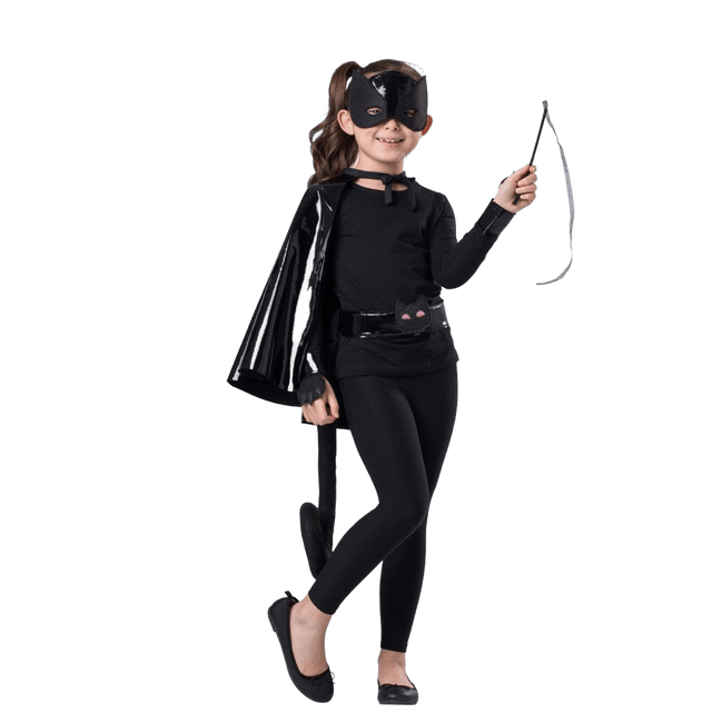 Black Cat Costume Set - Kids