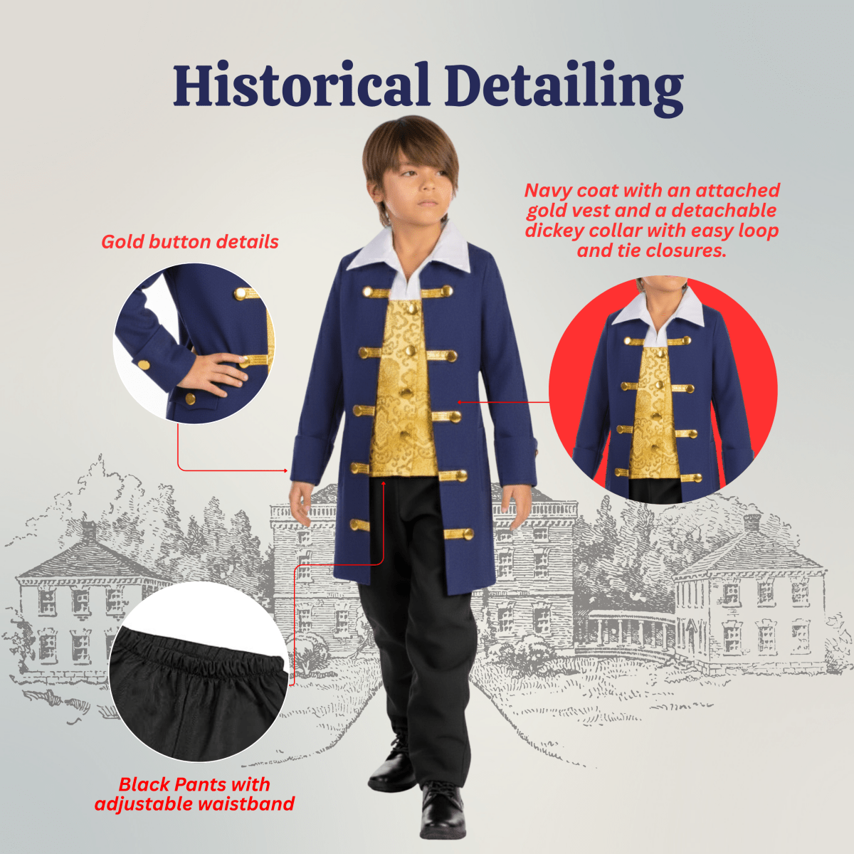 Colonial Costume - Kids