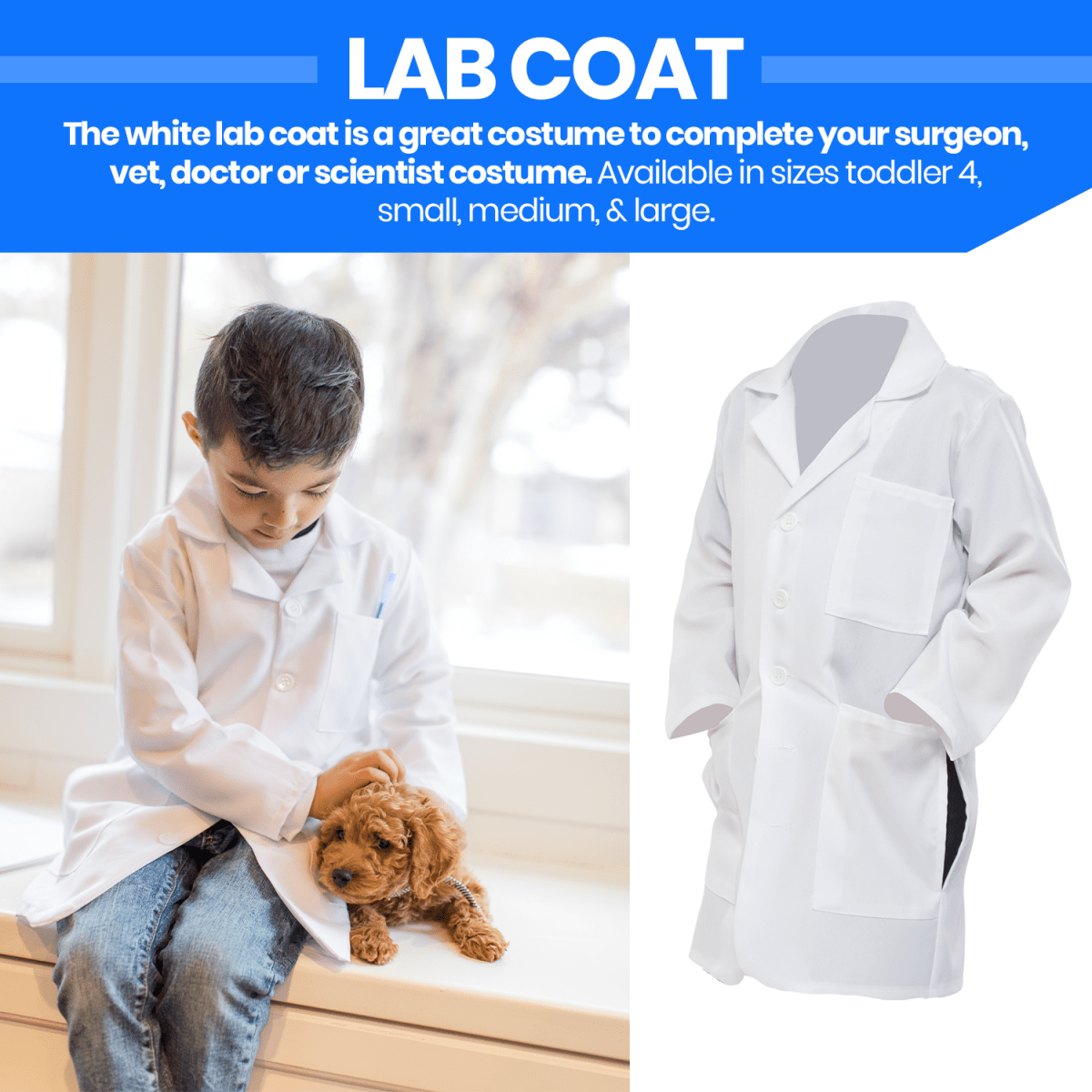 Costume Lab Coat - Kids