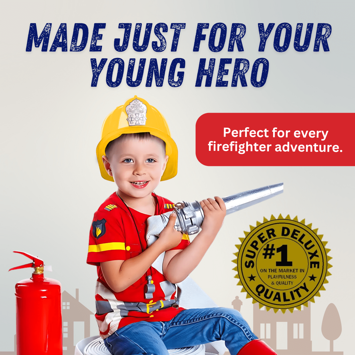 Fire Fighter Helmet - Kids