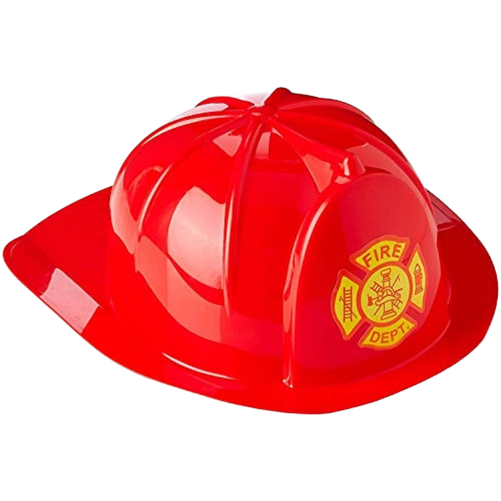 Red Firefighter Helmet - Adults