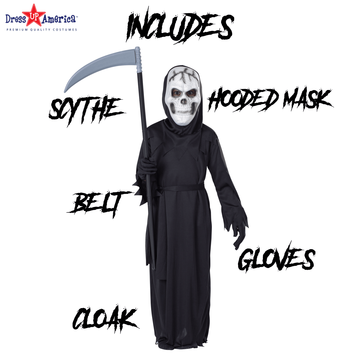 Grim Reaper Costume - Kids