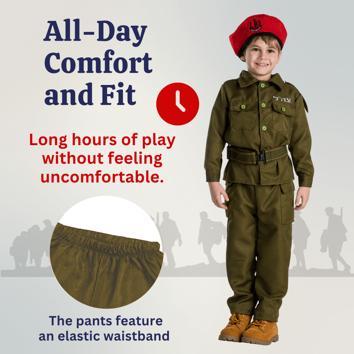 Israeli Soldier Costume - Kids