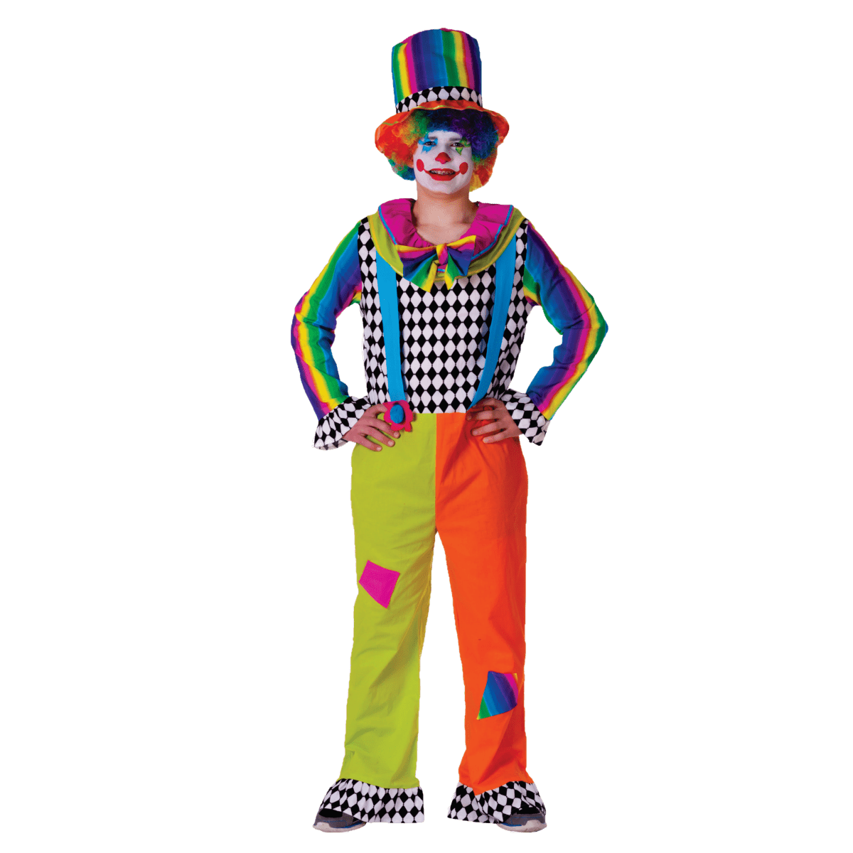 Jolly Clown Costume - Adults