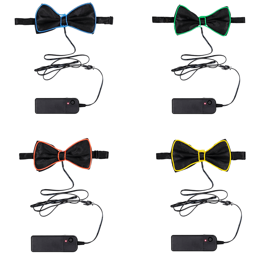 Light up LED Party Bowtie