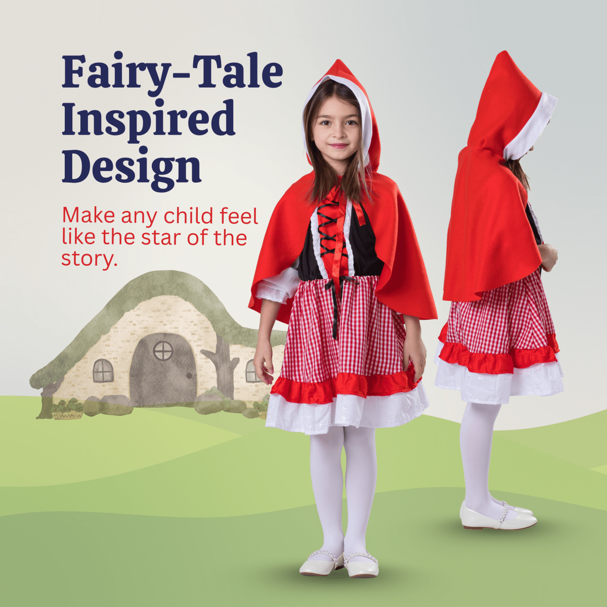 Little Red Riding Hood Costume - Kids