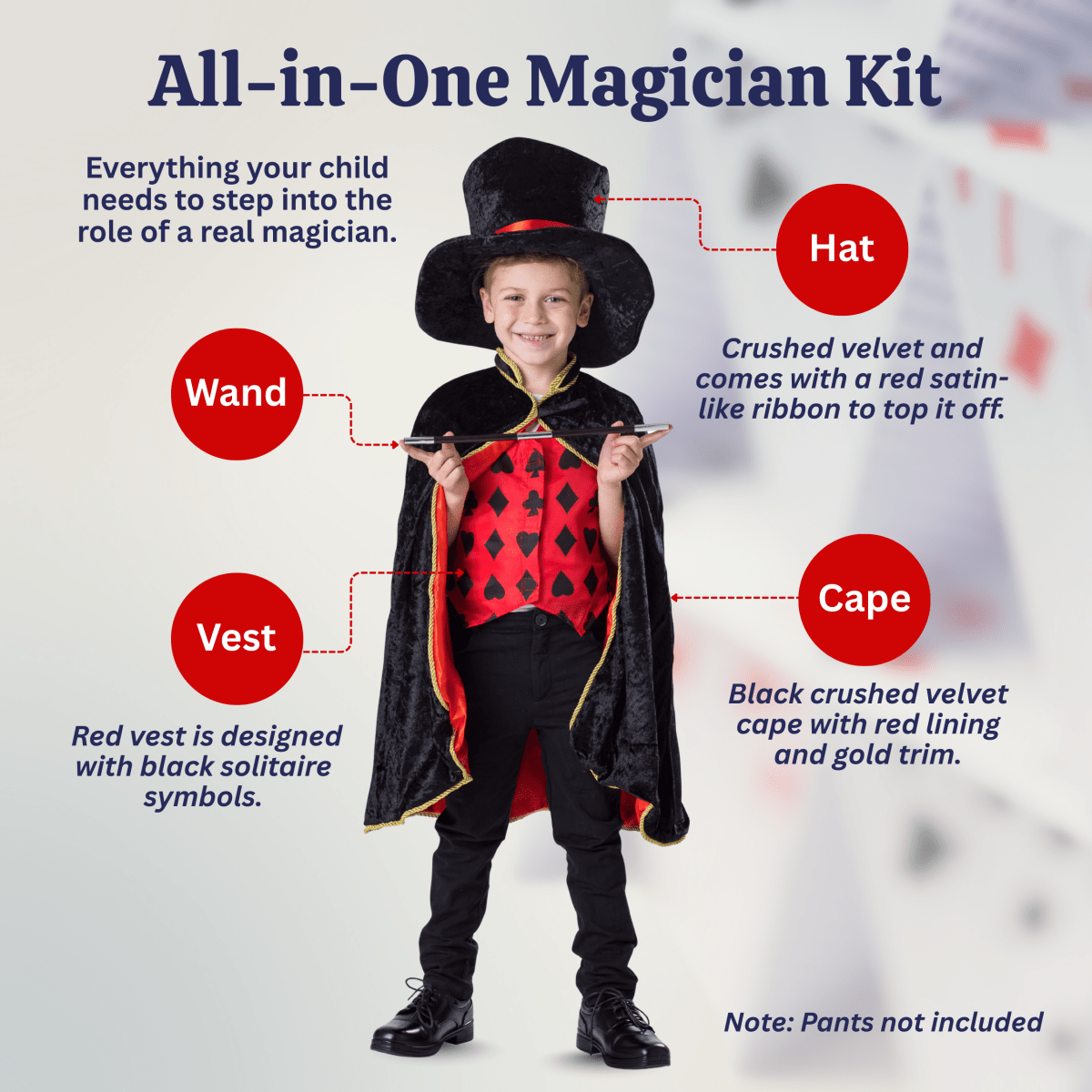 Magician Costume - Kids