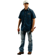 Mike Mechanic Costume - Adults