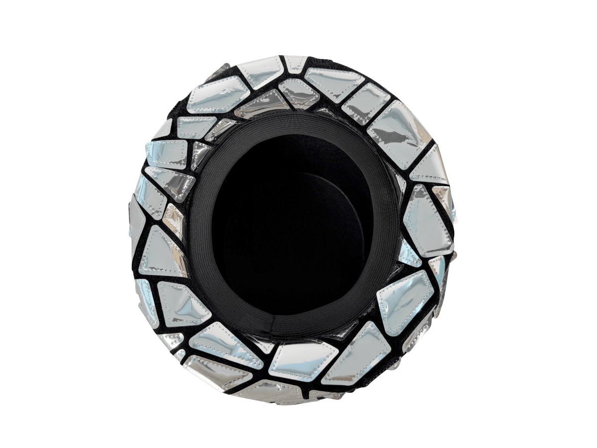 Mirror Mosaic Top Hat
