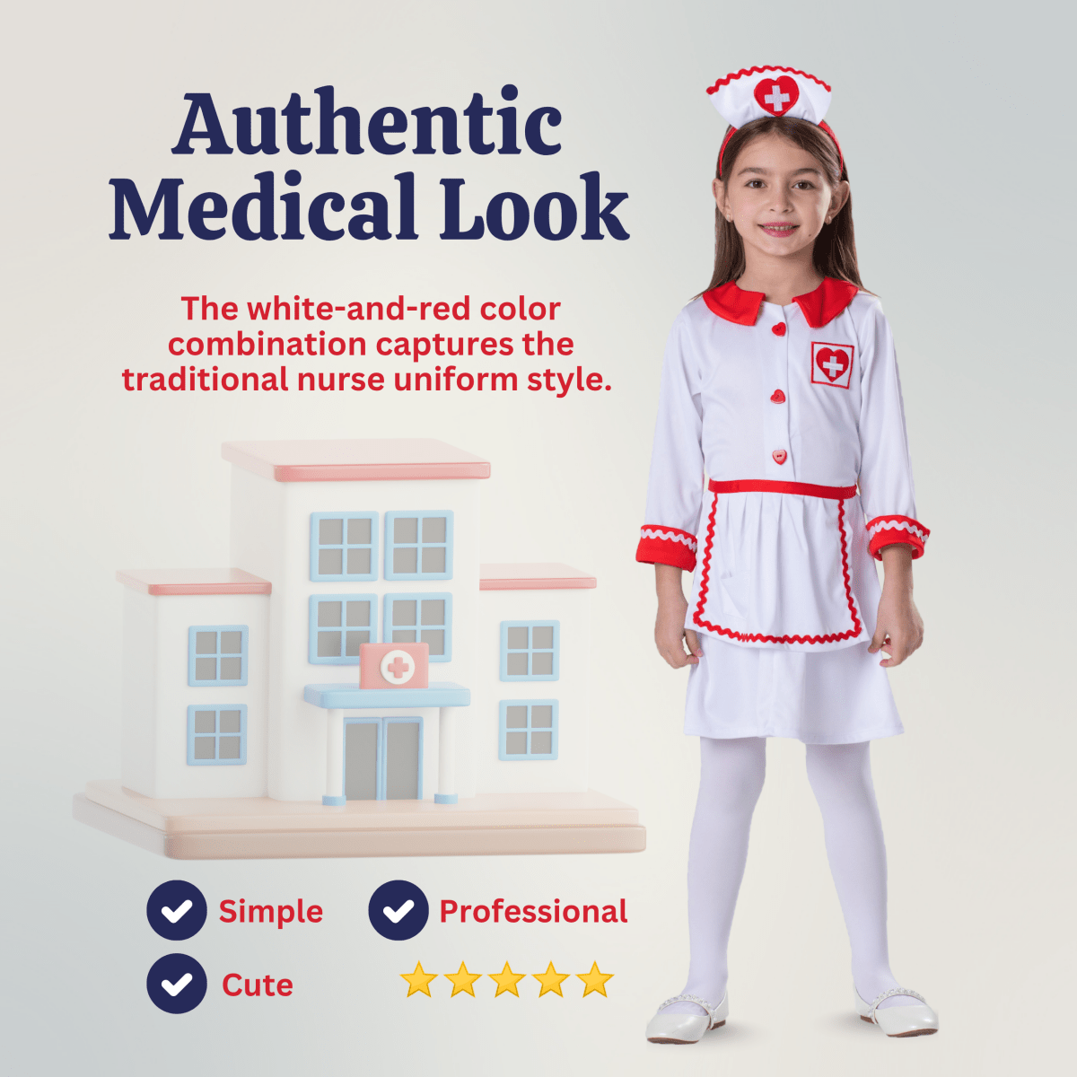 Nurse Costume - Kids