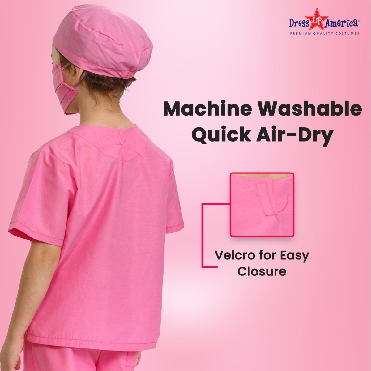 Nurse Costume Pink - Kids