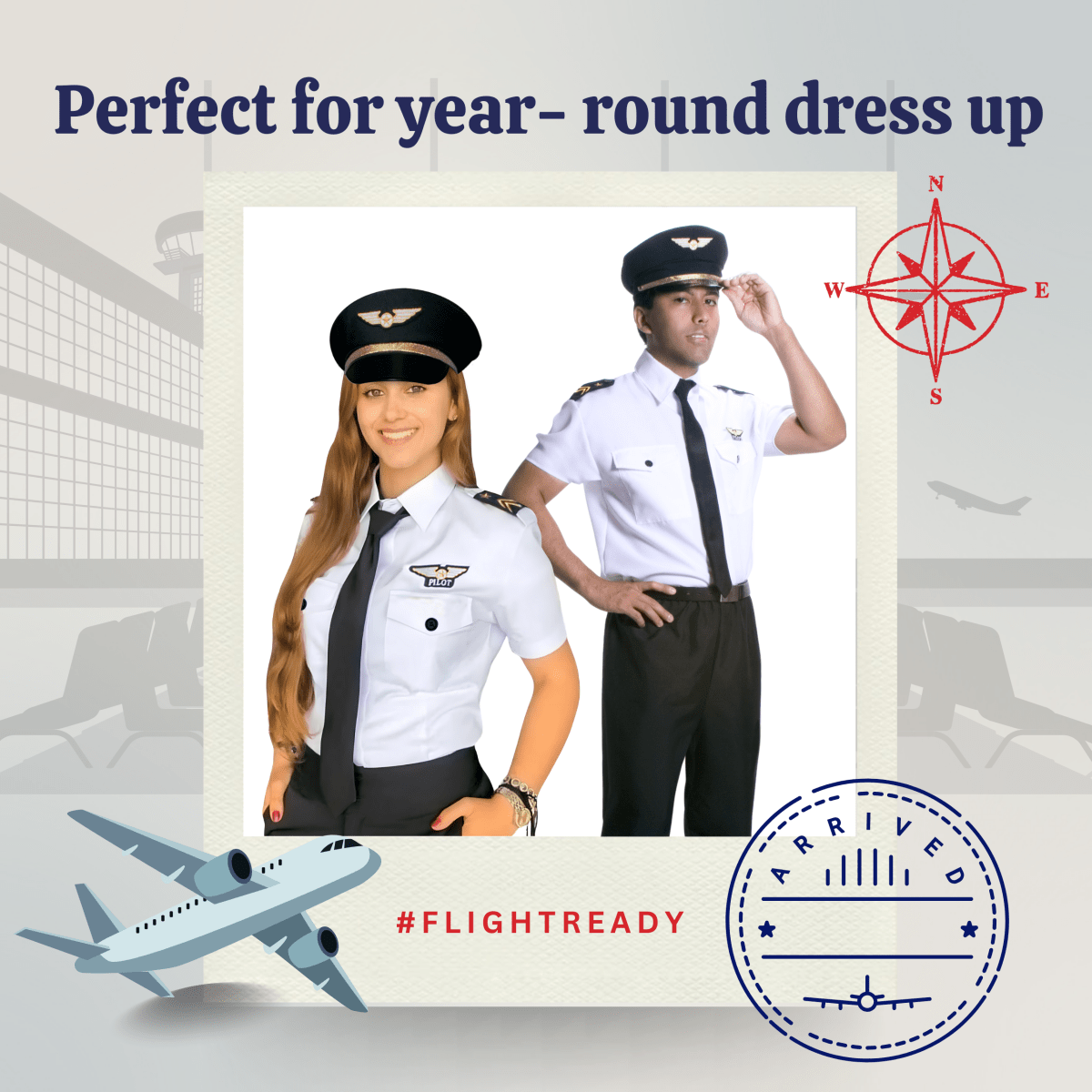 Pilot Costume - Adults