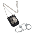 Police Badge and Handcuff Set - Kids