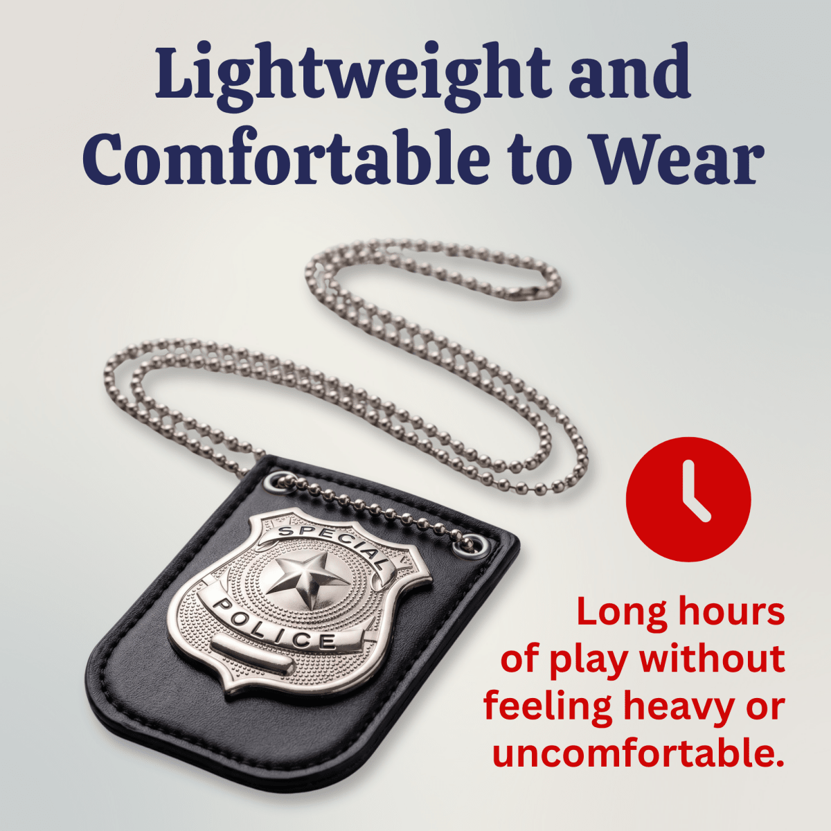 Pretend Play Police Badge