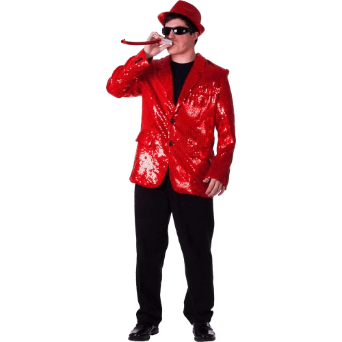 Red Sequin Jacket - Adults