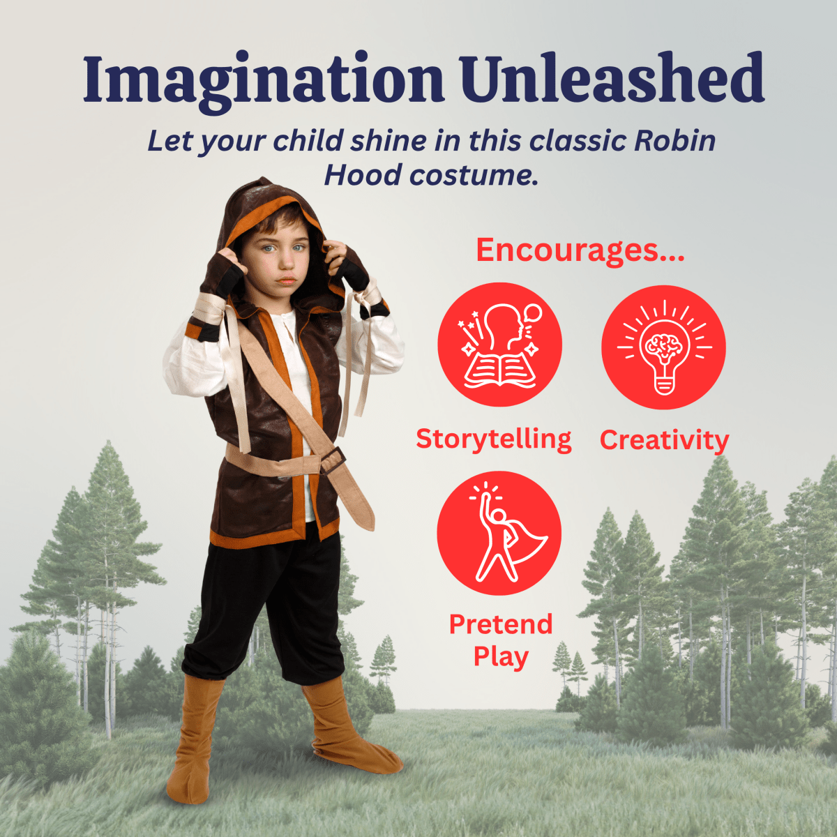 Robin Hood Costume - Kids