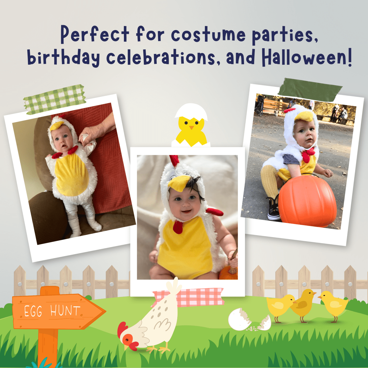 Rooster Costume - Babies