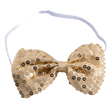 Shiny Sequin Bow Tie