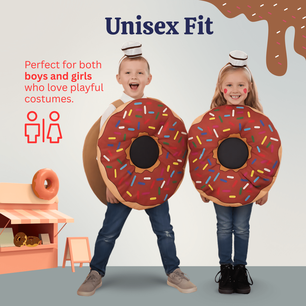 Sprinkle Doughnut Costume - Kids