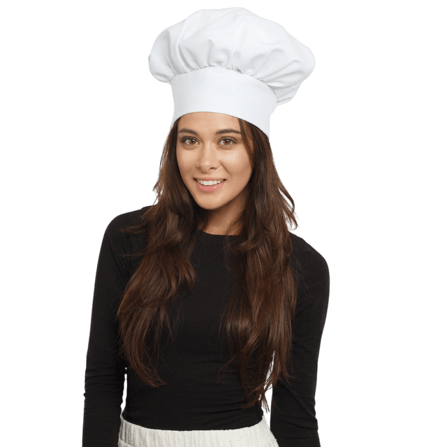 White Chef's Hat - Adults