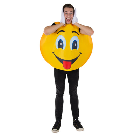 Emoji Smiley Costume - Adults