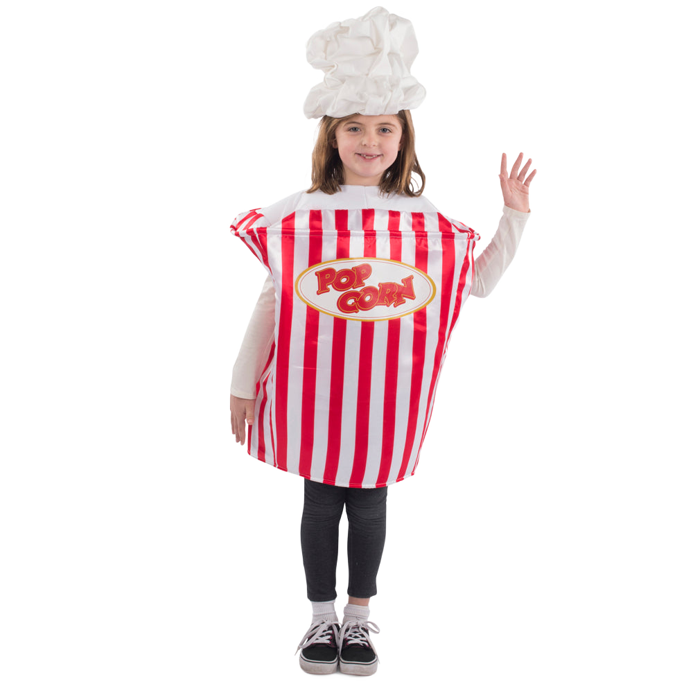 Popcorn Movie Night Costume - Kids