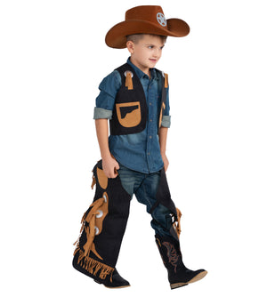 Cowboy Chaps and Vest