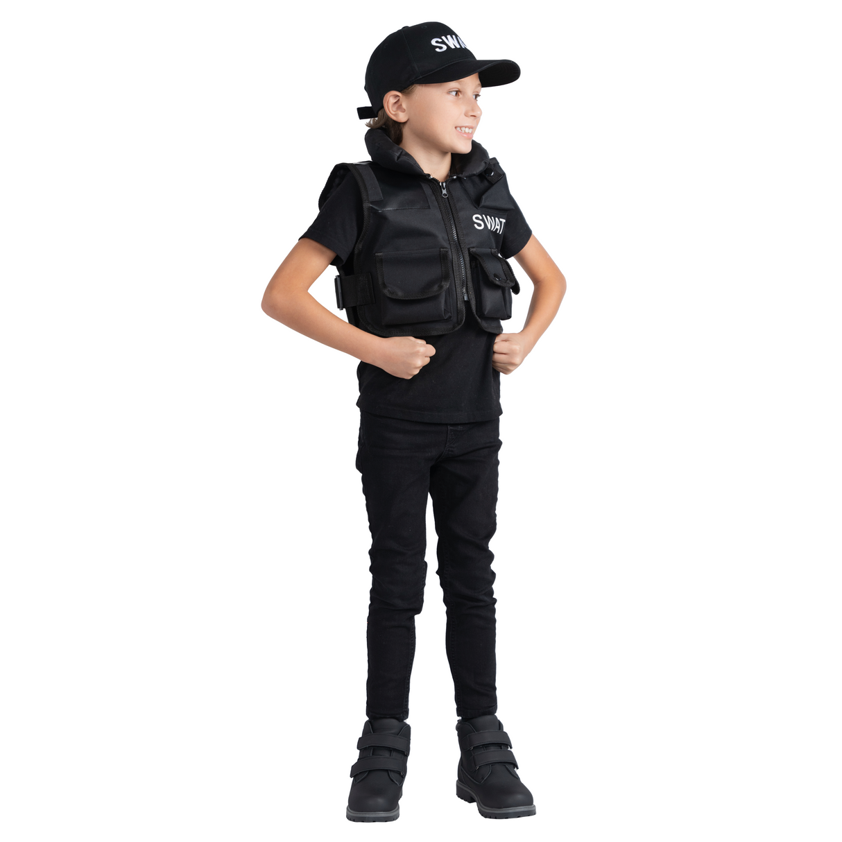 SWAT Vest and Cap Set - Kids