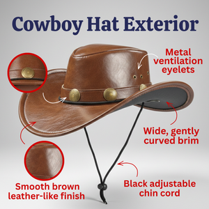 Cowboy Hat - Adults