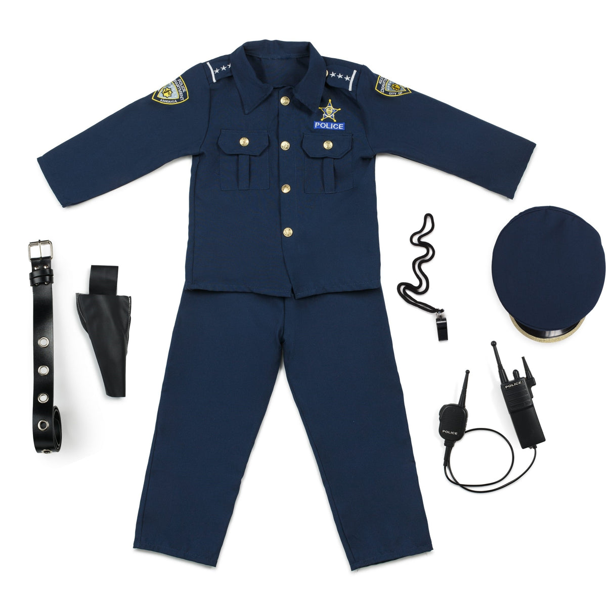 Police Officer Costume Set - Kids