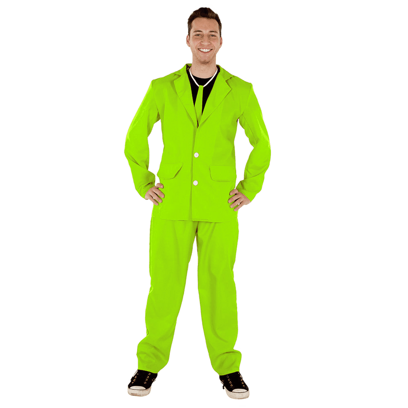 Dress Up America 3 Piece Party Suit Green, Adults-XL