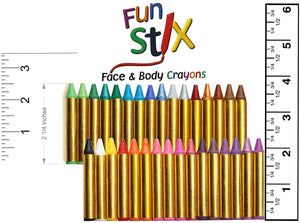 32 Face Paint Crayon Set