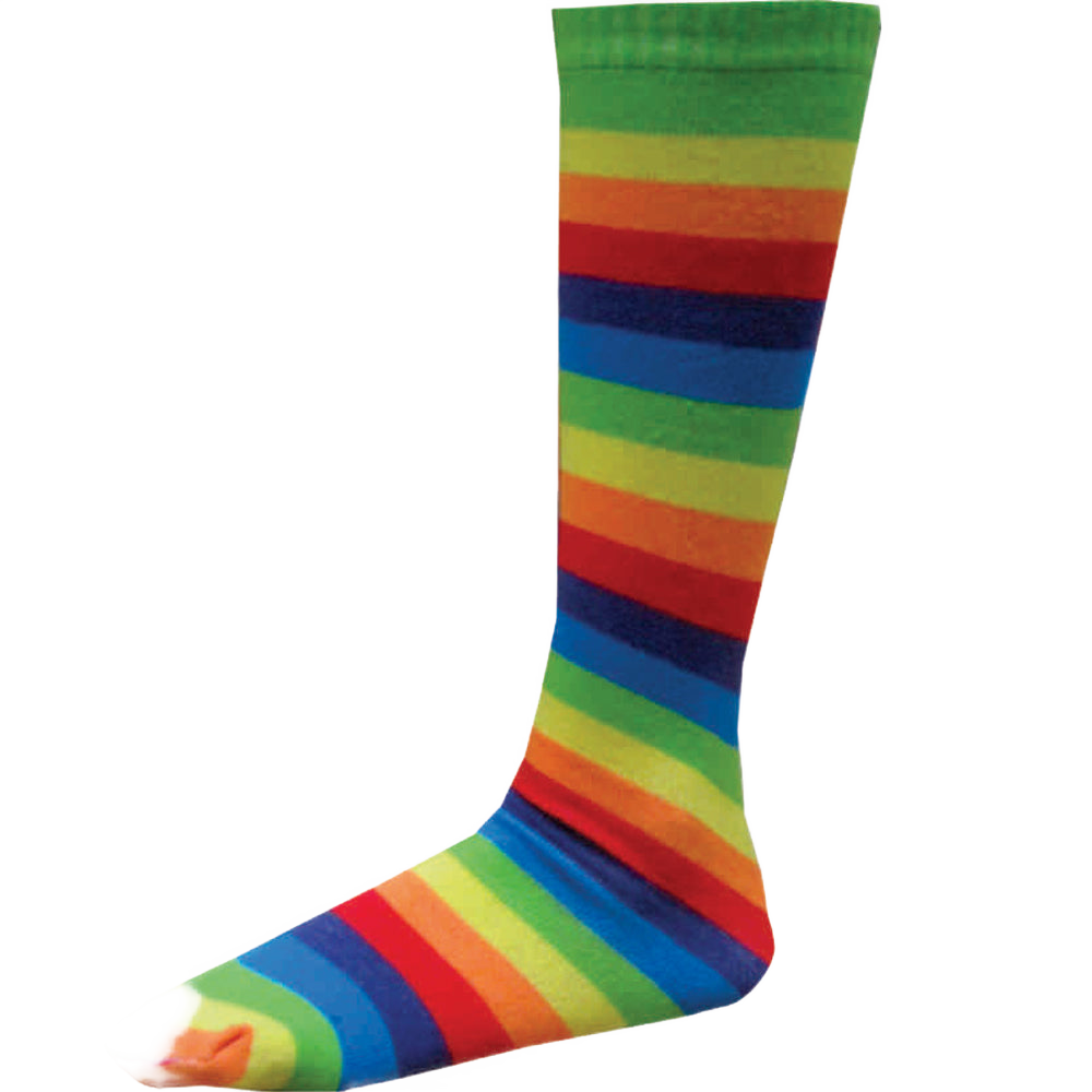 Striped Knee Socks - Adults