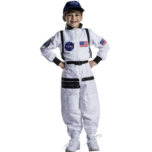 NASA Astronaut Costume White - Kids