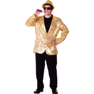 Gold Sequin Jacket - Adults