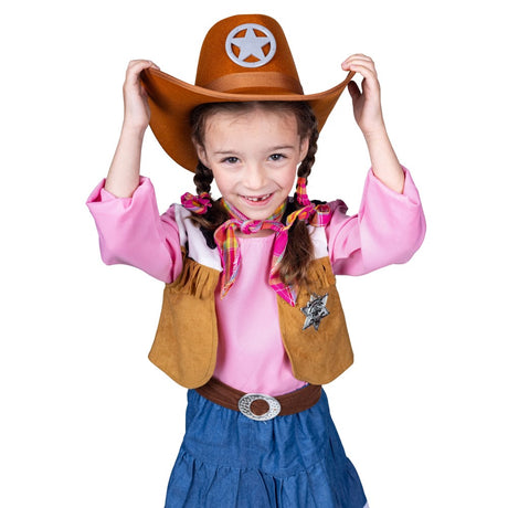 Western Cowgirl Costume - Kids