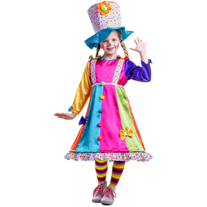 Polka Dot Clown Costume - Kids