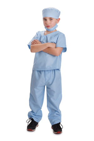 Nurse Costume Blue - Kids