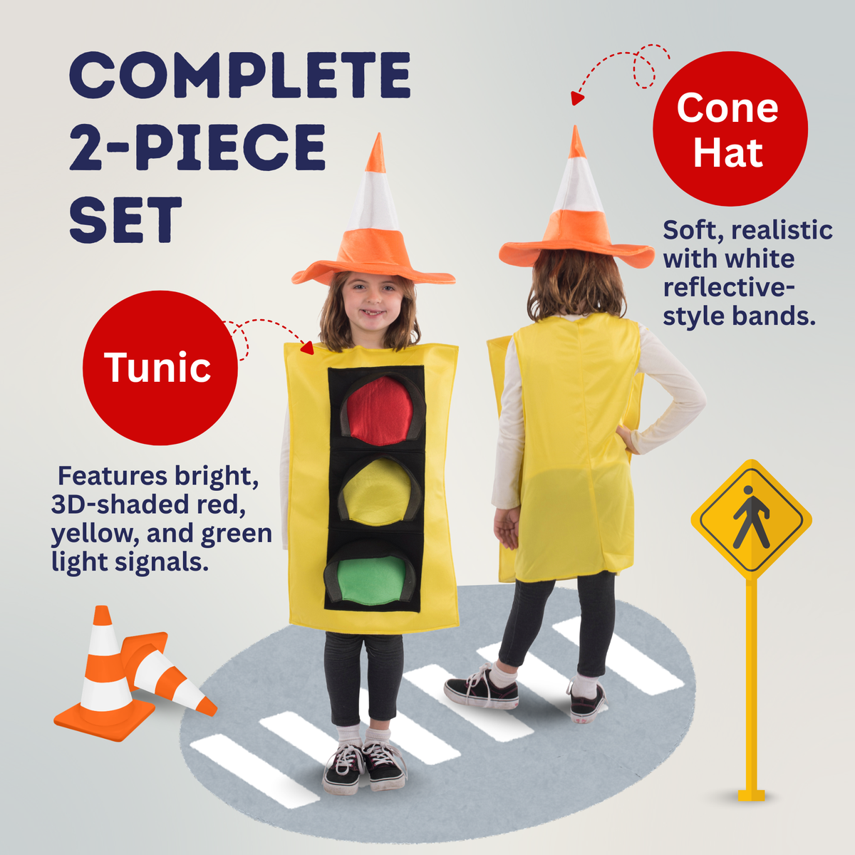 Traffic Light Costume - Kids