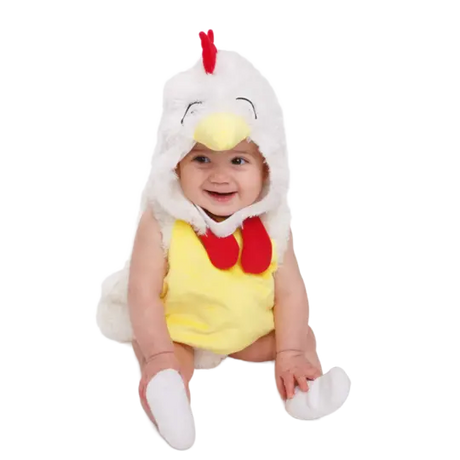A child in chcken costume
